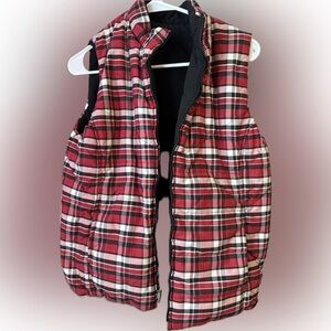 Plaid stylish Vest